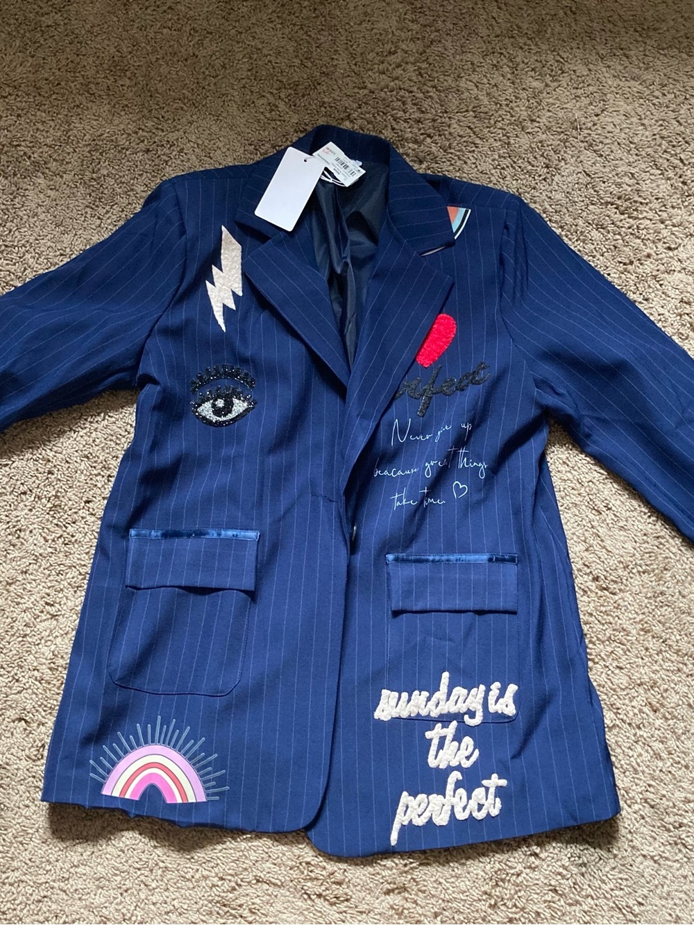 Funky Italian made blazer